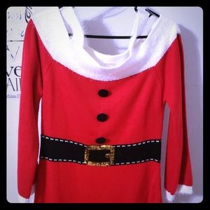 Xhilaration Santa Sweater Dress